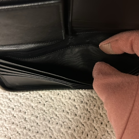 Prada Saffiano Organizer Leather Wallet - Picture 10 of 14